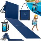 Strandmat met rugleuning - Opvouwbaar - Blauw - KESSER® •, Verzenden, Nieuw