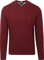 Tommy Hilfiger Trui Bordeaux Rood maat Maat 52/54 (L) Heren, Maat 52/54 (L), Verzenden, Tommy Hilfiger, Nieuw