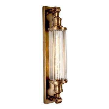 Wandverlichting modern Muurlamp Astor outdoor Antiek Messing, Verzenden, Wandlamp