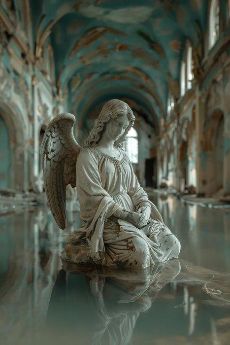 CARCANVAS_IT - Gothic Angel decadence, Huis en Inrichting, Overige Huis en Inrichting