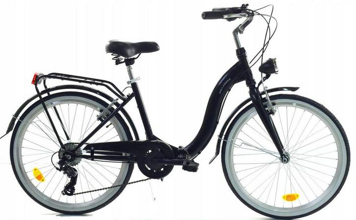 Veelzijdige Swan Vouwfiets - 24 inch, 6 Versnellingen, LE..., Fietsen en Brommers, Fietsen | Vouwfietsen, Dames, Versnellingen