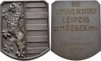 Bronze-plakette 1929 Sachsen-leipzig, Stadt, België, Verzenden