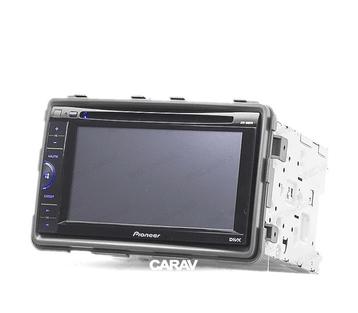 Facade Autoradio 2-Din Noir Ssangyong Rexton 13-17, Verzenden