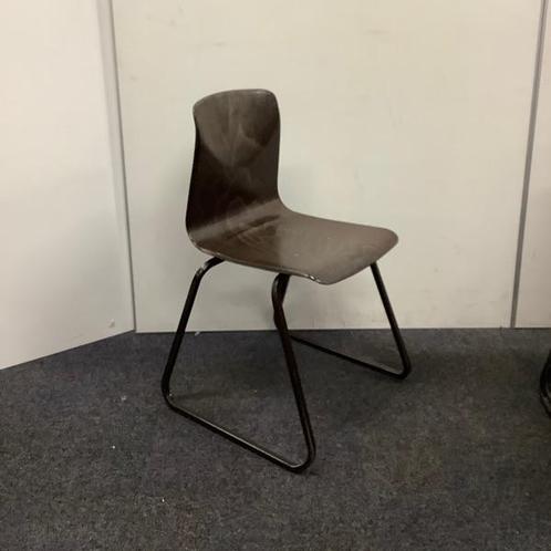Tweedehands schoolstoel Galvanitas S23 vintage, Huis en Inrichting, Stoelen, Bruin, Gebruikt, Eén, Hout