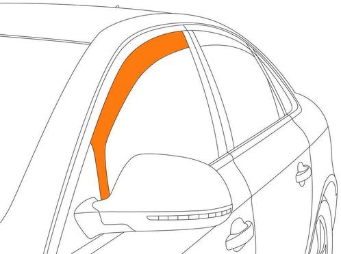 Zijwindschermen | Mitsubishi L200 Double Cap 4-deurs 2006-20, Auto diversen, Tuning en Styling, Verzenden