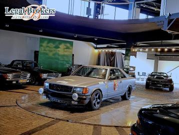 Mercedes-Benz 560 SEC (rallye-custom)(Marge) beschikbaar voor biedingen