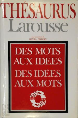 Thésaurus Larousse, Livres, Langue | Langues Autre, Envoi