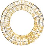 NIEUW - Verlichte krans met timer en dimmer 1200 LED, Diversen, Verzenden, Nieuw