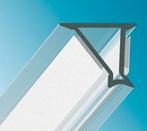 Glasverbindingsprofiel hoek 135 graden-Gehard glas 10 mm dik, Doe-het-zelf en Bouw, Glas en Ramen, Verzenden, Nieuw