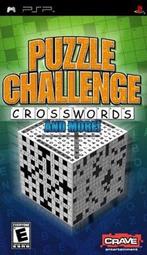 Puzzle Challenge Crosswords-Amerikaans (PSP) Gebruikt, Games en Spelcomputers, Ophalen of Verzenden, Nieuw