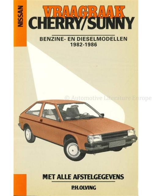 1982 - 1986 NISSAN CHERRY | SUNNY, BENZINE DIESEL VRAAGBAAK, Autos : Divers, Modes d'emploi & Notices d'utilisation