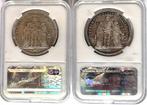 France. 5 Francs 1873-A et 1873-K Hercule (lot de 2, Postzegels en Munten