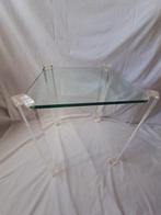 Bor Design - Table dappoint - verre trempé et plexiglas