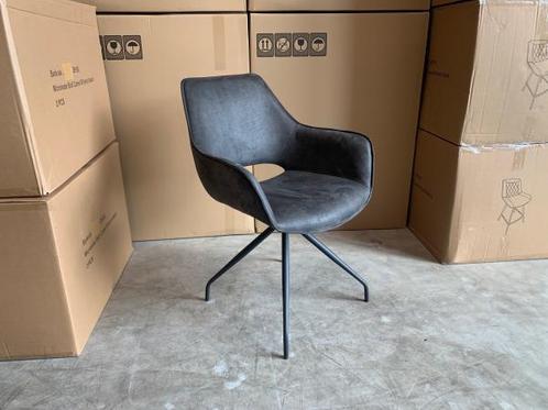 Veiling - Armstoel Nobi (set van 4) Draaibaar - Microleder -, Huis en Inrichting, Stoelen