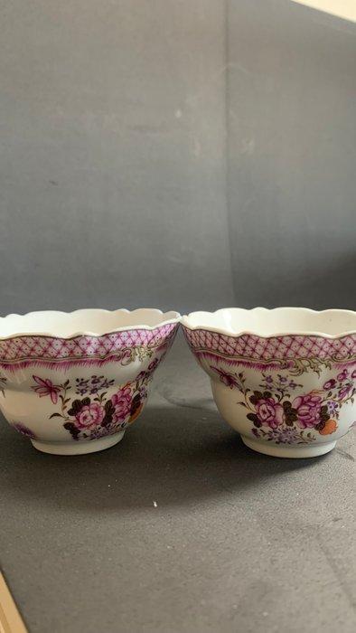 Theeservies - Porselein - Familia Rosa, Antiquités & Art, Antiquités | Autres Antiquités