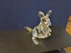 Swarovski - Beeldje - Kangaroo with joey 181756 - Kristal