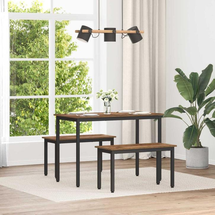 vidaXL Bank Oudhout 80 x 35 x 45 cm Bewerkt hout, Huis en Inrichting, Overige Huis en Inrichting, Nieuw, Verzenden