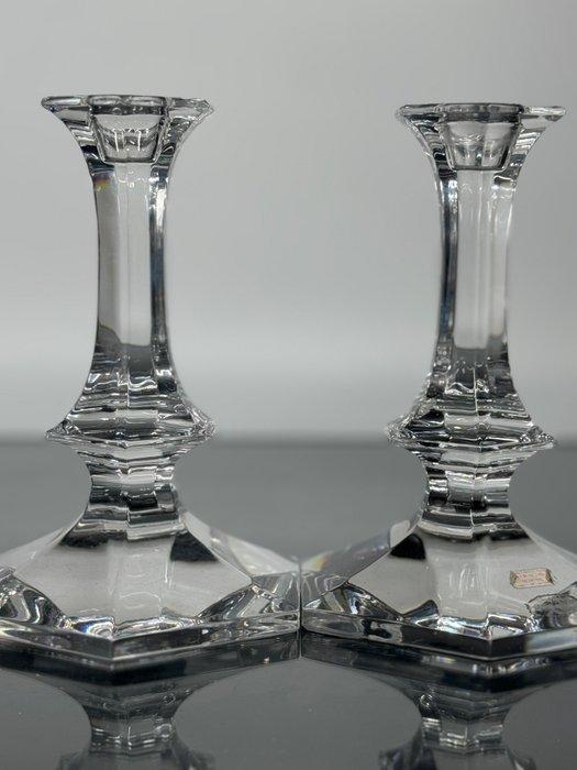 Val Saint Lambert - Kaarsenhouder Élysée (2) - Kristal - 2, Antiquités & Art, Curiosités & Brocante