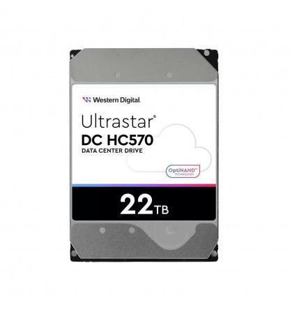 WD Ultrastar DC HC570 (SATA 6Gb/s) WUH722222ALE6L4 22tb, Computers en Software, Harde schijven, Intern, Desktop, SATA, Nieuw, HDD