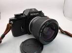 Nikon EM + Nikon Series E Zoom 3,5/36-72mm | Single lens, Audio, Tv en Foto, Nieuw