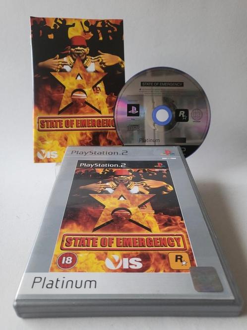 State of Emergency Platinum Playstation 2, Consoles de jeu & Jeux vidéo, Jeux | Sony PlayStation 2, Enlèvement ou Envoi