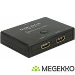 Delock 18749 HDMI 2 - 1 Schakelaar bidirectioneel 4K 60 Hz, Verzenden