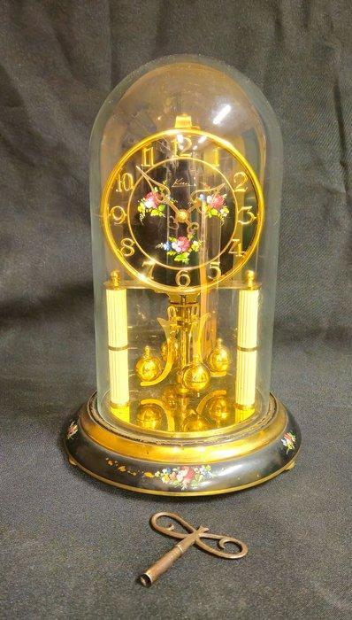 400-dagen klok - Kern - Messing, Glas - 1950-1960, Antiek en Kunst, Antiek | Klokken