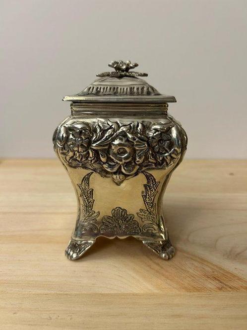 Pot - Victoriano - .925 zilver - Victoriaanse theepot, Antiek en Kunst, Antiek | Zilver en Goud
