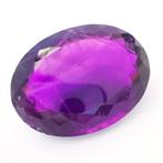 Zonder minimumprijs Amethist - 53.30 ct - Antwerp Laboratory, Handtassen en Accessoires, Edelstenen, Nieuw