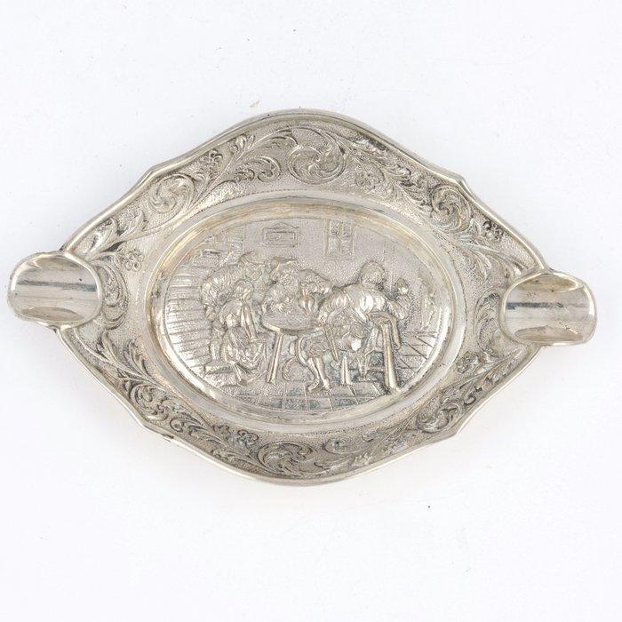 Zaanlandse Zilversmederij - Asbak (4) - .835 zilver, Antiek en Kunst, Antiek | Zilver en Goud