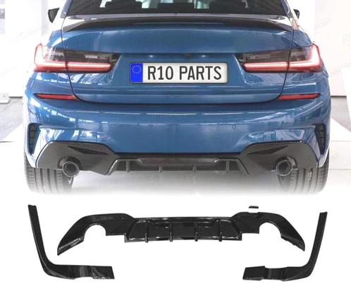 Diffuseur Pour Bmw G20 G28 19- M Performance Noir Brillant, Auto-onderdelen, Carrosserie, Verzenden
