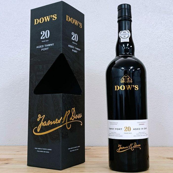 Dows - 20 years old Tawny - Porto - 2 Flessen (0.75 liter), Verzamelen, Wijnen