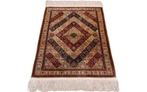 Signed Semi-Antique Silk Hereke Carpet with ~1 Mio. Knots/m², Nieuw