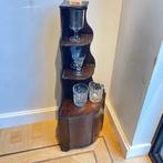 Vitrine - Petit cabinet dangle - Chêne, Olivier, Antiquités & Art