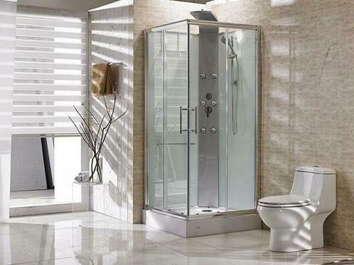 Rainbow douchecabine 90x90x218 alu 5mm glas, Huis en Inrichting, Badkamer | Badkamermeubels, Ophalen of Verzenden