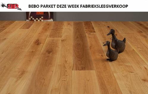 Gelaagd eiken houten parket vloer nu voor  19,98 pm2, Maison & Meubles, Ameublement | Revêtements de sol, Enlèvement ou Envoi