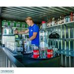 Barcontainer met luifel nu af te halen voor een leuke prijs!, Bricolage & Construction, Conteneurs, Ophalen