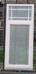pvc raam , chassis van 80 x 187  creme