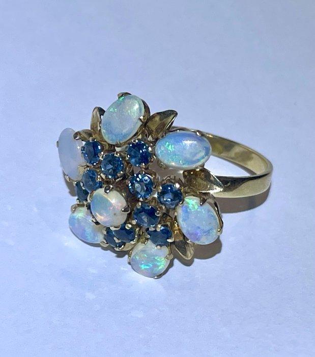 Zonder Minimumprijs - Ring - 10 kt. Geel goud, Handtassen en Accessoires, Ringen