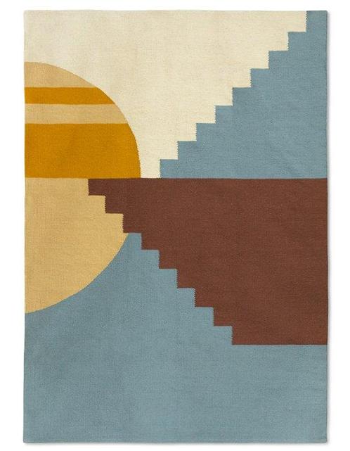 Nilo Kilim - Kelim - 230 cm - 160 cm - handgemaakt en, Antiek en Kunst, Kunst | Designobjecten