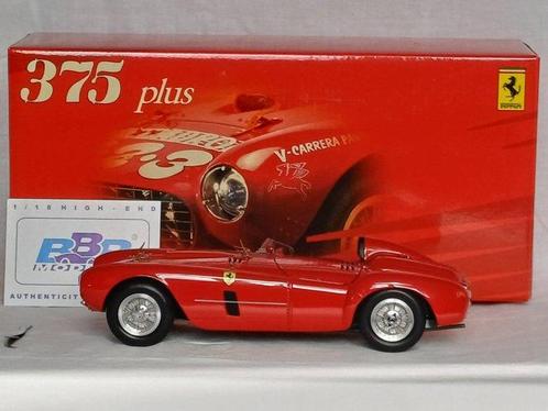 BBR 1:18 - Model raceauto - Ferrari 375 plus - FULL OPEN,, Hobby en Vrije tijd, Modelauto's | 1:5 tot 1:12