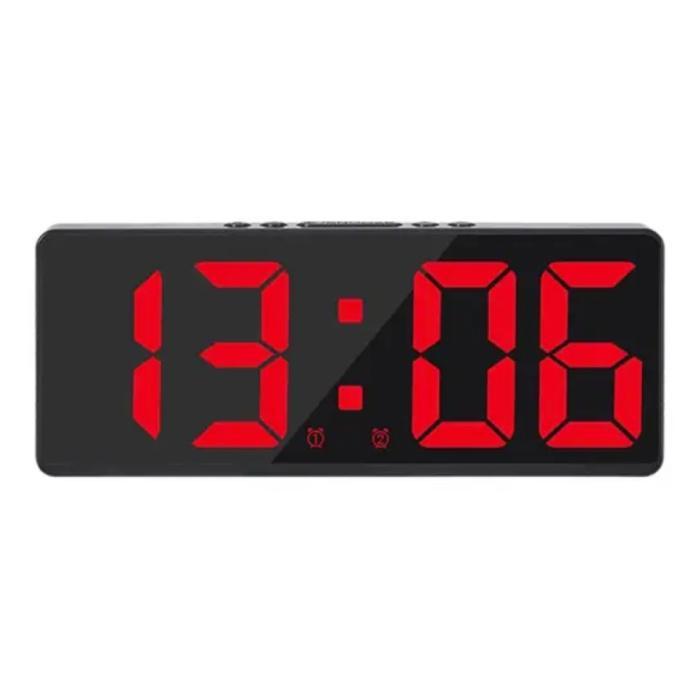 Alarm Klok Nachtlampje - LED Snooze Wekker Backlight, Elektronische apparatuur, Wekkers, Nieuw, Verzenden