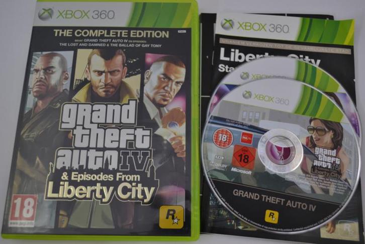 Grand Theft Auto IV & Episodes From Liberty - The Complete, Games en Spelcomputers, Games | Xbox 360
