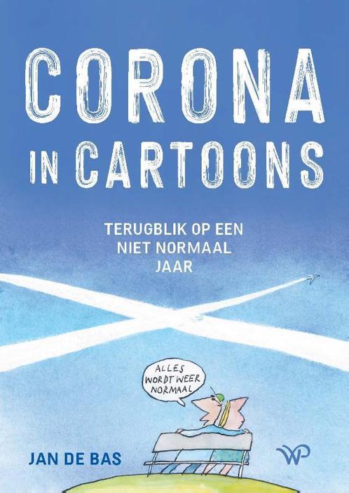 Corona in cartoons 9789462497962 Jan de Bas, Boeken, Politiek en Maatschappij, Zo goed als nieuw, Verzenden