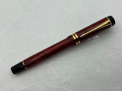Parker - Duofold Jasper Red 18 Kt - Zonder Minimumprijs -, Verzamelen, Pennenverzamelingen