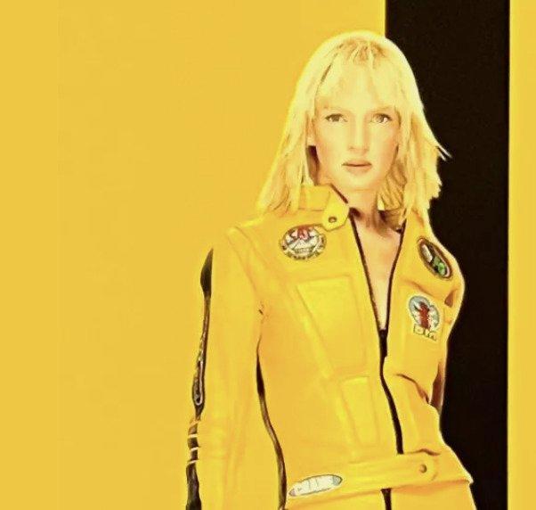 Kill Bill - Uma Thurman - 28x35 cm Photo Signed in Person -, Verzamelen, Film en Tv