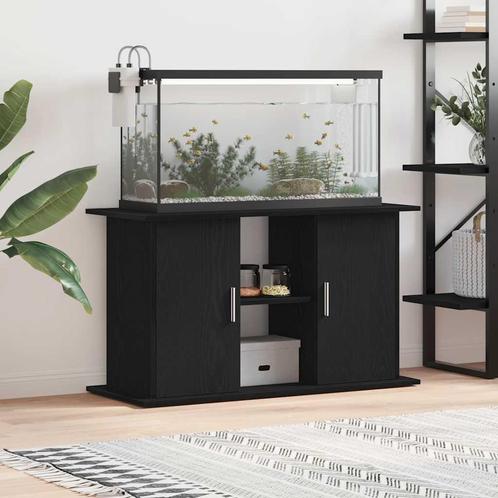 vidaXL Aquariumstandaard 101x41x58 cm spaanplaat zwart, Dieren en Toebehoren, Vissen | Aquaria en Toebehoren, Nieuw, Verzenden