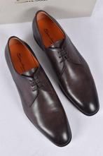 SANTONI - UK 10 / 44 - WING TIP - Chaussures à lacets -, Nieuw