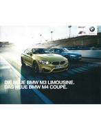 2014 BMW M3 | M4 BROCHURE DUITS, Boeken, Auto's | Folders en Tijdschriften, Nieuw