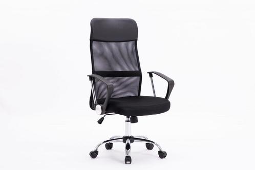 Alora Mesh Bureaustoel Paris Zwart - Ergonomisch - Maximaal, Tuin en Terras, Hand-tuingereedschap, Nieuw